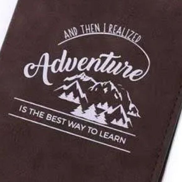 2/$30 LadiesāBrownāAdventureāPassportāCase - Picture 4 of 9